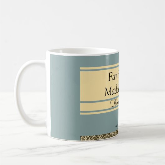 Entwerfen Sie Ihren eigenen Retro Bucheinband Kaffeetasse (Links)