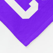 Entwerfen Sie Ihren eigenen Volleyball Fleece Blan (Ecke)