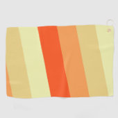 Entwerfen Sie Ihren Traum gemischter Farbstreifen Golfhandtuch (Horizontal)