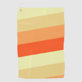 Entwerfen Sie Ihren Traum gemischter Farbstreifen Golfhandtuch (Vorderseite)