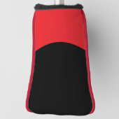 Entwerfen Sie Ihren Traum rot-schwarz Golf Headcover (Rotieren 90)