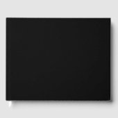 Entwerfen Sie Ihren Traum - Solid Black 10.5" x 8. Gästebuch (Vorderseite)