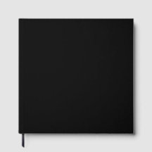 Entwerfen Sie Ihren Traum - Solid Black 12" x 12"
