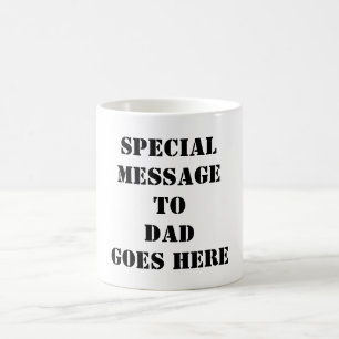 Entwerfen Sie meine eigene der Vatertags-Tasse fü Kaffeetasse