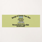Entwerfen und Erstellen Sie Ihr eigenes Personalis Yogamatte (Vorderseite (Horizontal))