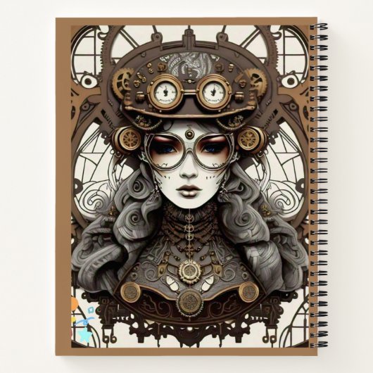 ‚Entwerferdesigns‘ Notizblock (Rückseite)