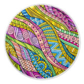 Entwerfungsknoten für künstlerische Gestaltung - S Keramikknauf (Vorderseite)