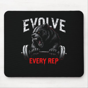 Entwickeln Sie alle Rep-Gym-Motivation für Fitness Mousepad