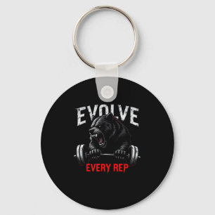 Entwickeln Sie alle Rep-Gym-Motivation für Fitness Schlüsselanhänger