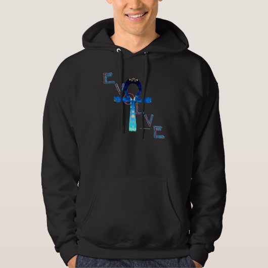 Entwickeln Sie den Hoodie Ankh Männer (Vorderseite)