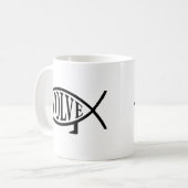 Entwickeln Sie Fische Kaffeetasse (Vorderseite Links)