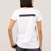 Entwickeln Sie heißes Yoga-T-Shirt T-Shirt (Rückseite)
