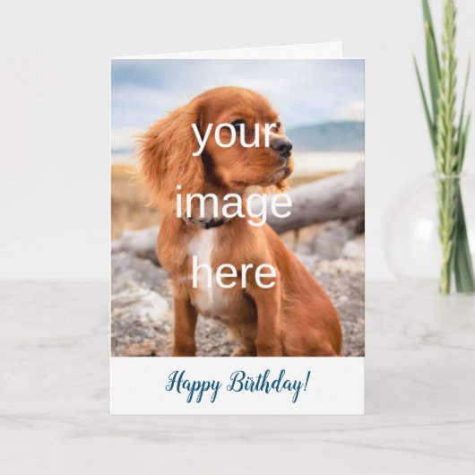 ENTWICKELN SIE IHRE EIGENE GEBURTSKARTE KARTE (Vorderseite)