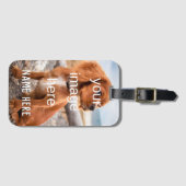 ENTWICKELN SIE IHRE EIGENE GEPÄCKANHÄNGER (Vorderseite (Horizontal))