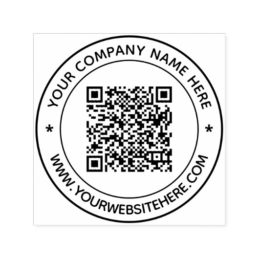 Entwickeln Sie Ihren eigenen QR-Code für benutzerd Permastempel (Design)