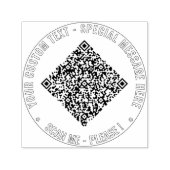 Entwickeln Sie Ihren eigenen QR-Code für benutzerd Permastempel (Design)