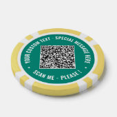 Entwickeln Sie Ihren eigenen QR-Code-Poker-Chips f Pokerchips (Einzeln)