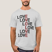 Entwickeln Sie in der Liebe T-Shirt (Vorderseite)