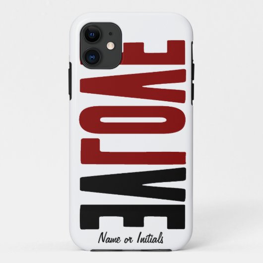 Entwickeln Sie mit LIEBE Case-Mate iPhone Hülle (Rückseite)