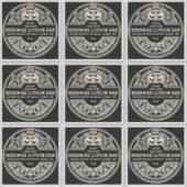 Entwickeln von Black Beeswax Lotion Bar oder Seife Aufkleber (Vorderseite)