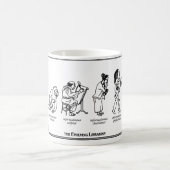 Entwickelnde Bibliothekar-Tasse Kaffeetasse (Mittel)