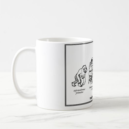 Entwickelnde Bibliothekar-Tasse Kaffeetasse (Links)