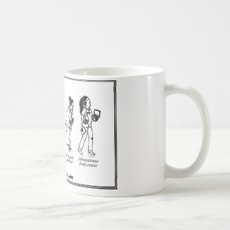 Entwickelnde Bibliothekar-Tasse Kaffeetasse