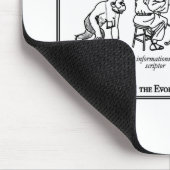 Entwickelnde BibliothekarMausunterlage Mousepad (Ecke)