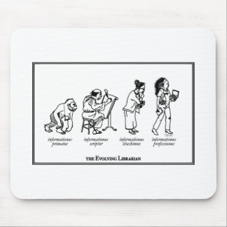 Entwickelnde BibliothekarMausunterlage Mousepad