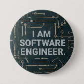 Entwickelt für kundenspezifischen Round-Software-E Button (Vorderseite)