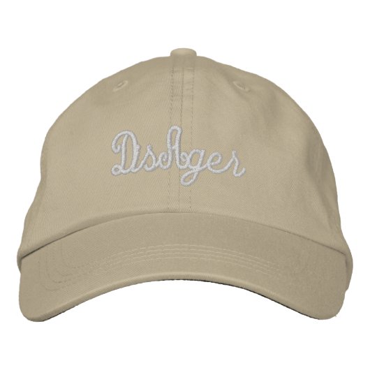 ENTWICKELTE STYLE-DESIGN BESTICKTE BASEBALLKAPPE (Vorderseite)