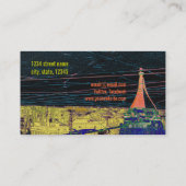 Entwickler, Architekt, Designer-Visitenkarte Visitenkarte (Rückseite)