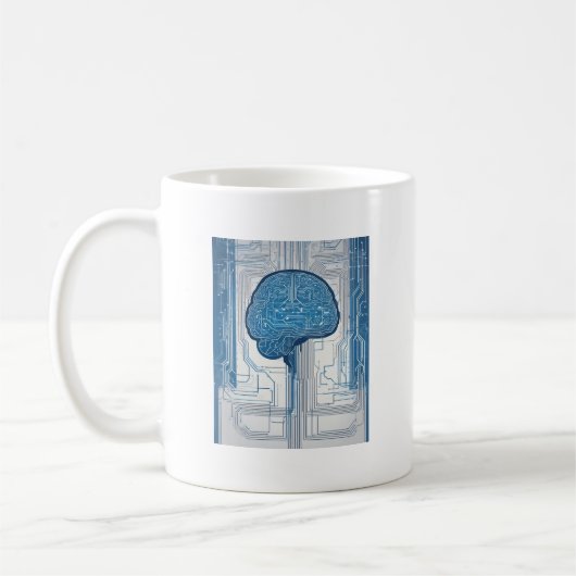 Entwickler-Code-Logik-Geometrisches T-Shirt für So Kaffeetasse (Links)