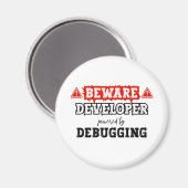 Entwickler durch Debuggen | Programmierung Magnet (Vorderseite/Rückseite)