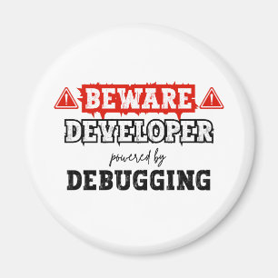 Entwickler durch Debuggen   Programmierung Magnet
