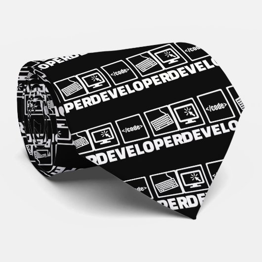 Entwickler Krawatte (Gerollt)