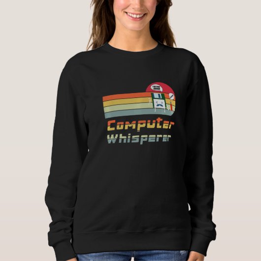 Entwickler oder Co-Programmierer für Diskettenlauf Sweatshirt (Vorderseite)