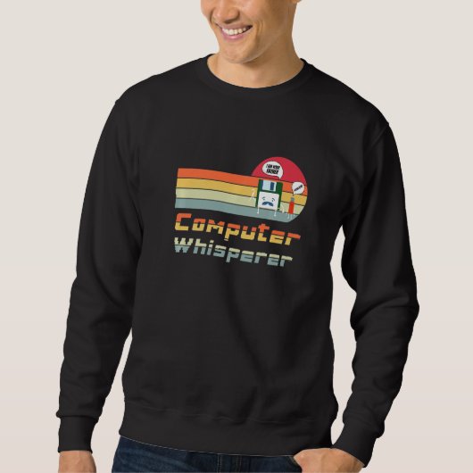 Entwickler oder Co-Programmierer für Diskettenlauf Sweatshirt (Vorderseite)