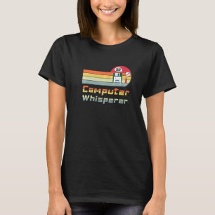 Entwickler oder Co-Programmierer für Diskettenlauf T-Shirt