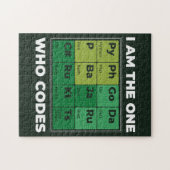 Entwickler Periodic Table Funny Puzzle (Horizontal)