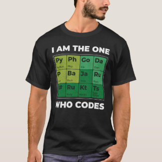 Entwickler Periodischer Tischfass T-Shirt