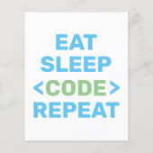 ENTWICKLER |PROGRAMM | CODE FLYER (Hinten)