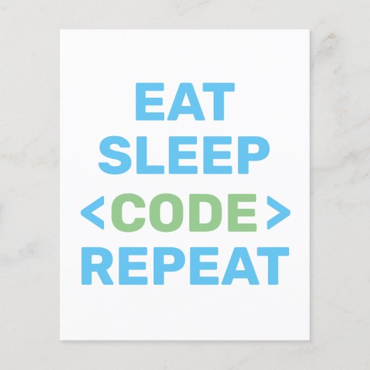 ENTWICKLER |PROGRAMM | CODE FLYER (Vorne)