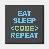 ENTWICKLER |PROGRAMM | CODE MAGNET (Vorne)