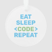 ENTWICKLER |PROGRAMM | CODE  ORNAMENT (Rückseite)