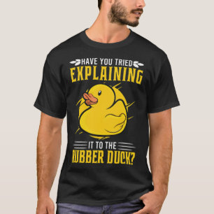 Entwickler-Programmierer-Duckkugel T-Shirt
