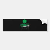 Entwickler Sysadmin Engineer Hacker Nerd Admin Cod Autoaufkleber (Vorne)