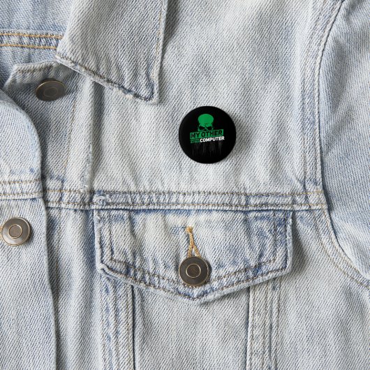 Entwickler Sysadmin Engineer Hacker Nerd Admin Cod Button (Beispiel)