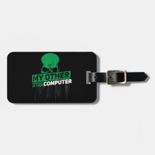 Entwickler Sysadmin Engineer Hacker Nerd Admin Cod Gepäckanhänger