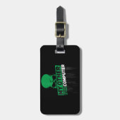 Entwickler Sysadmin Engineer Hacker Nerd Admin Cod Gepäckanhänger (Vorderseite vertikal)